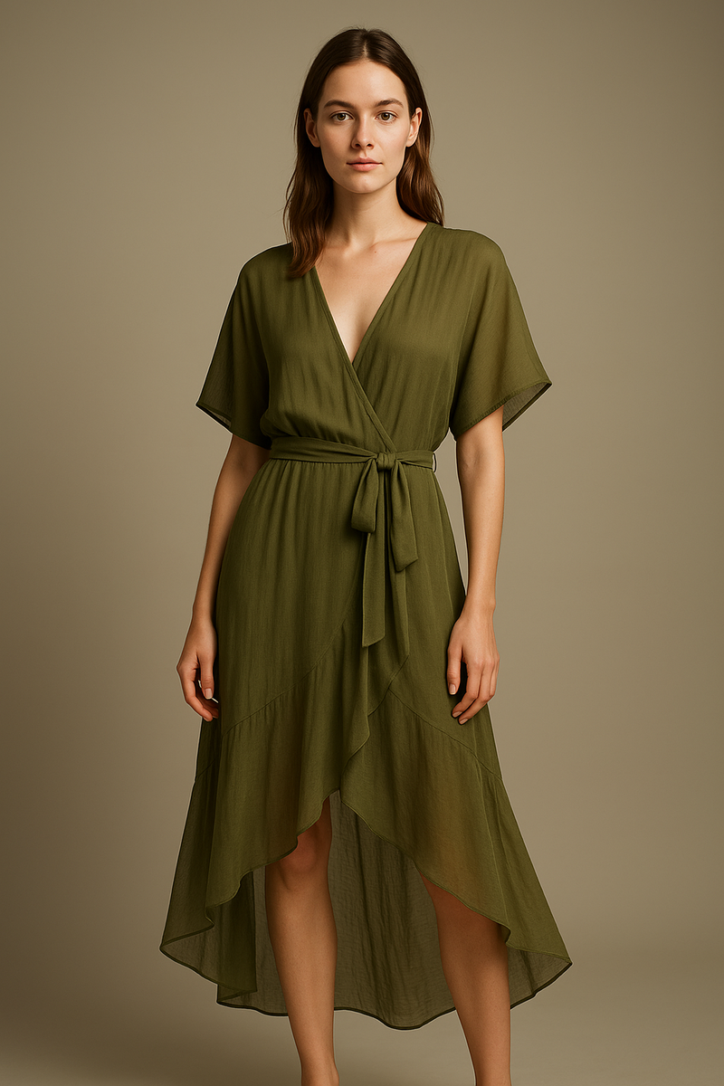 Monica™ | V-neck Dress