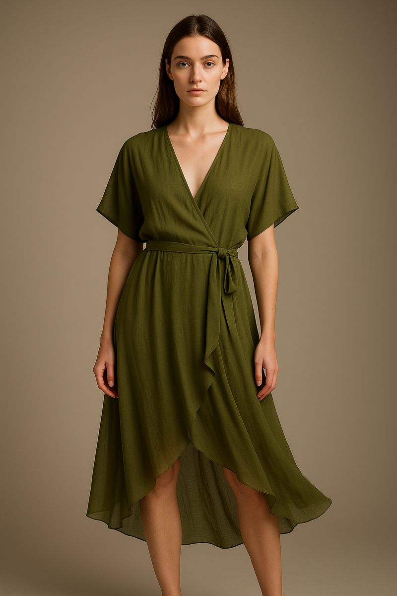 Monica™ | V-neck Dress