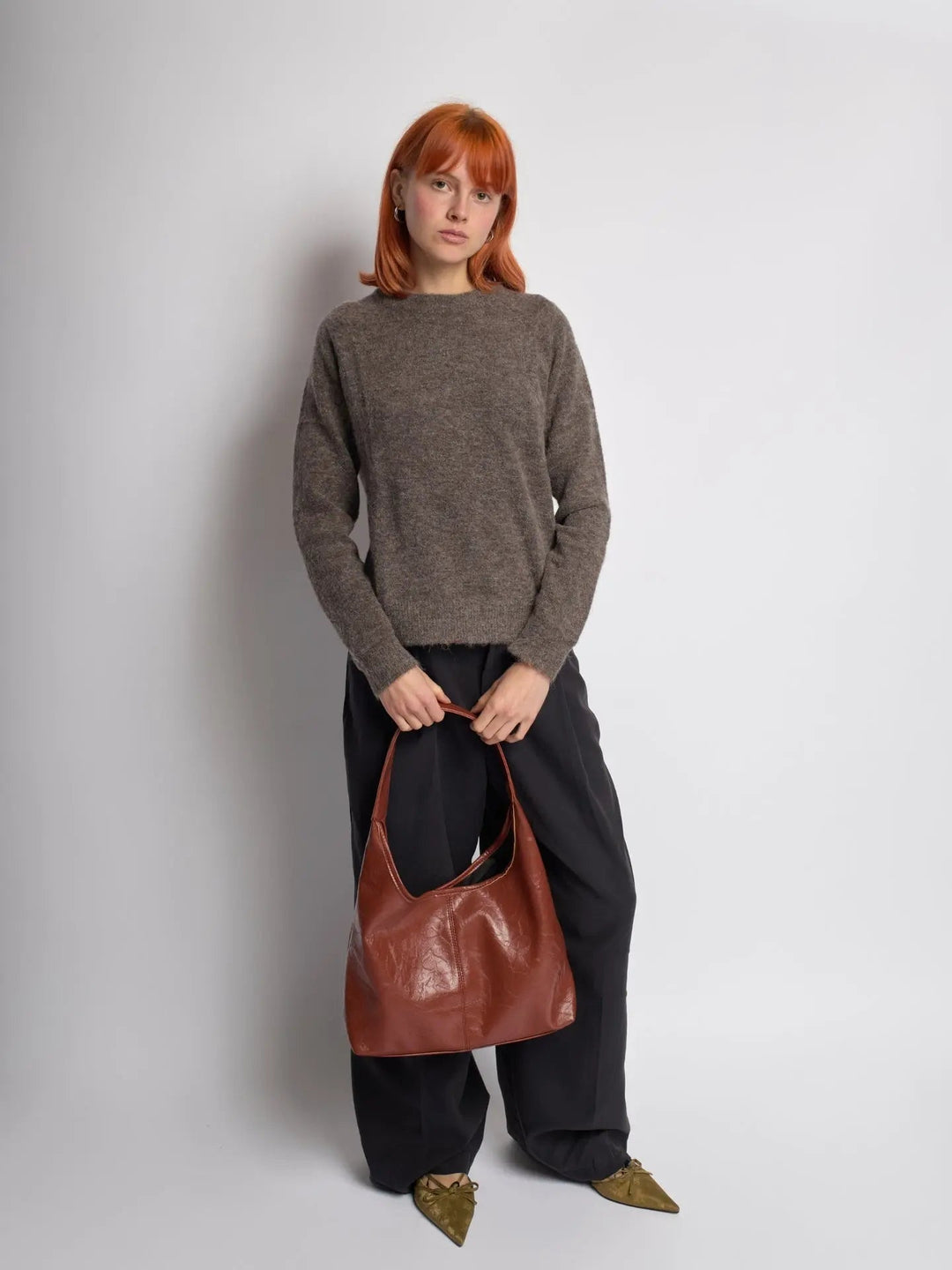 SF Luxe™ Distressed Leather Tote
