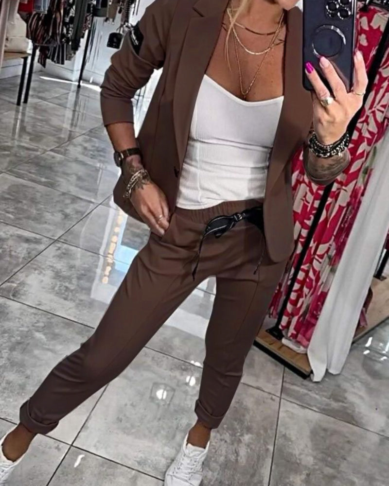 MALOU - JACKET AND TROUSER SET