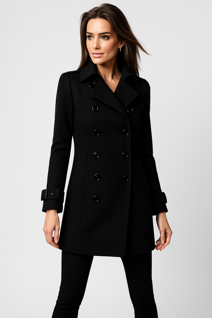 Linda™ | Double Breasted Trench Coat