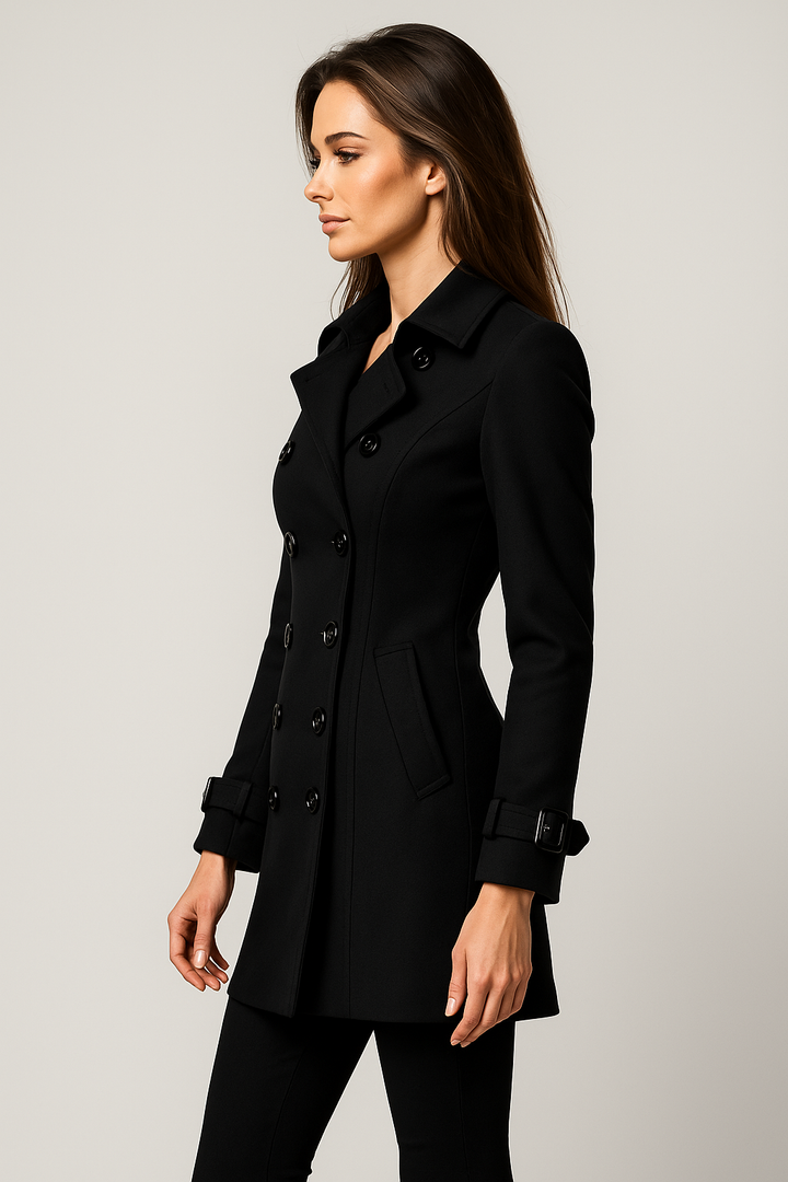 Linda™ | Double Breasted Trench Coat