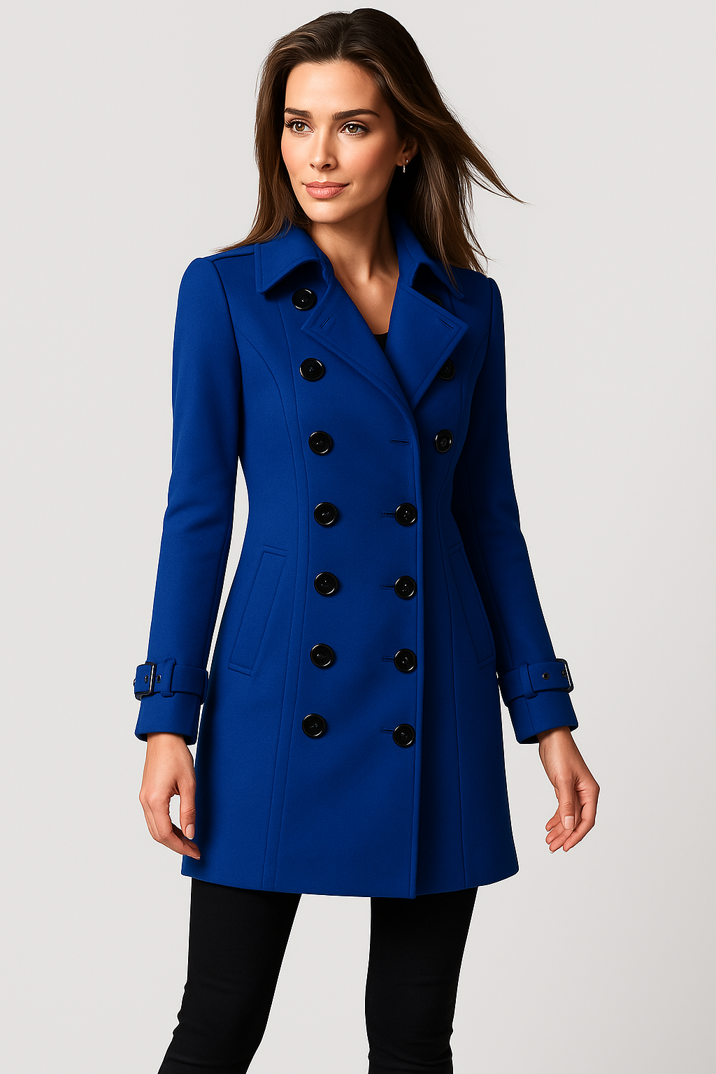 Linda™ | Double Breasted Trench Coat