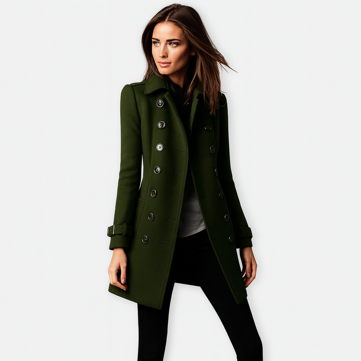 Linda™ | Double Breasted Trench Coat