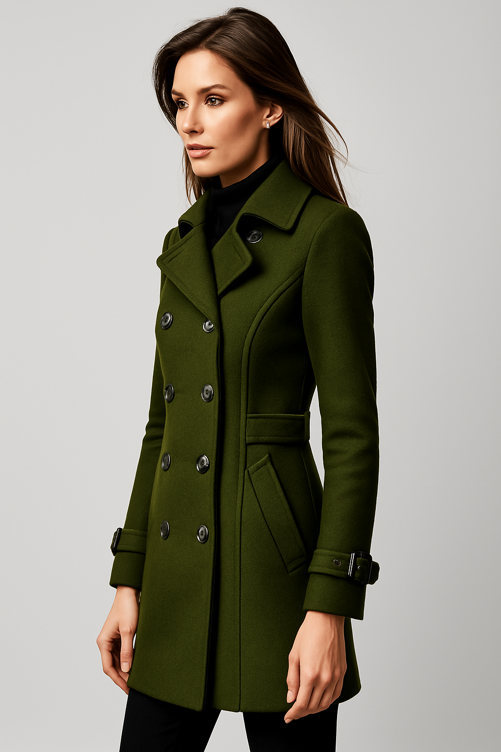 Linda™ | Double Breasted Trench Coat