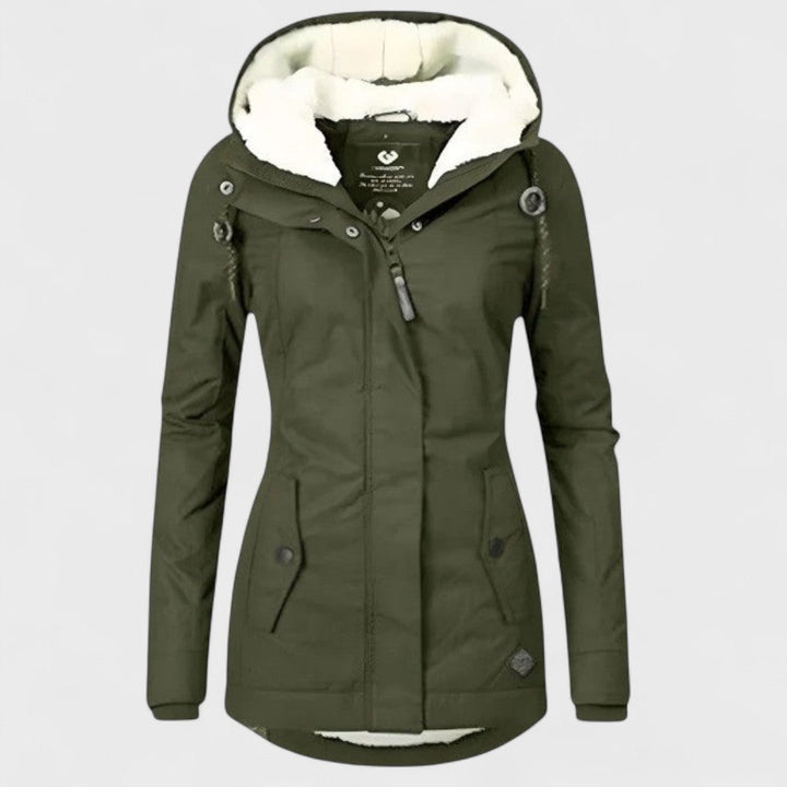 Clyraa Stormline™ Waterproof Hooded Parka