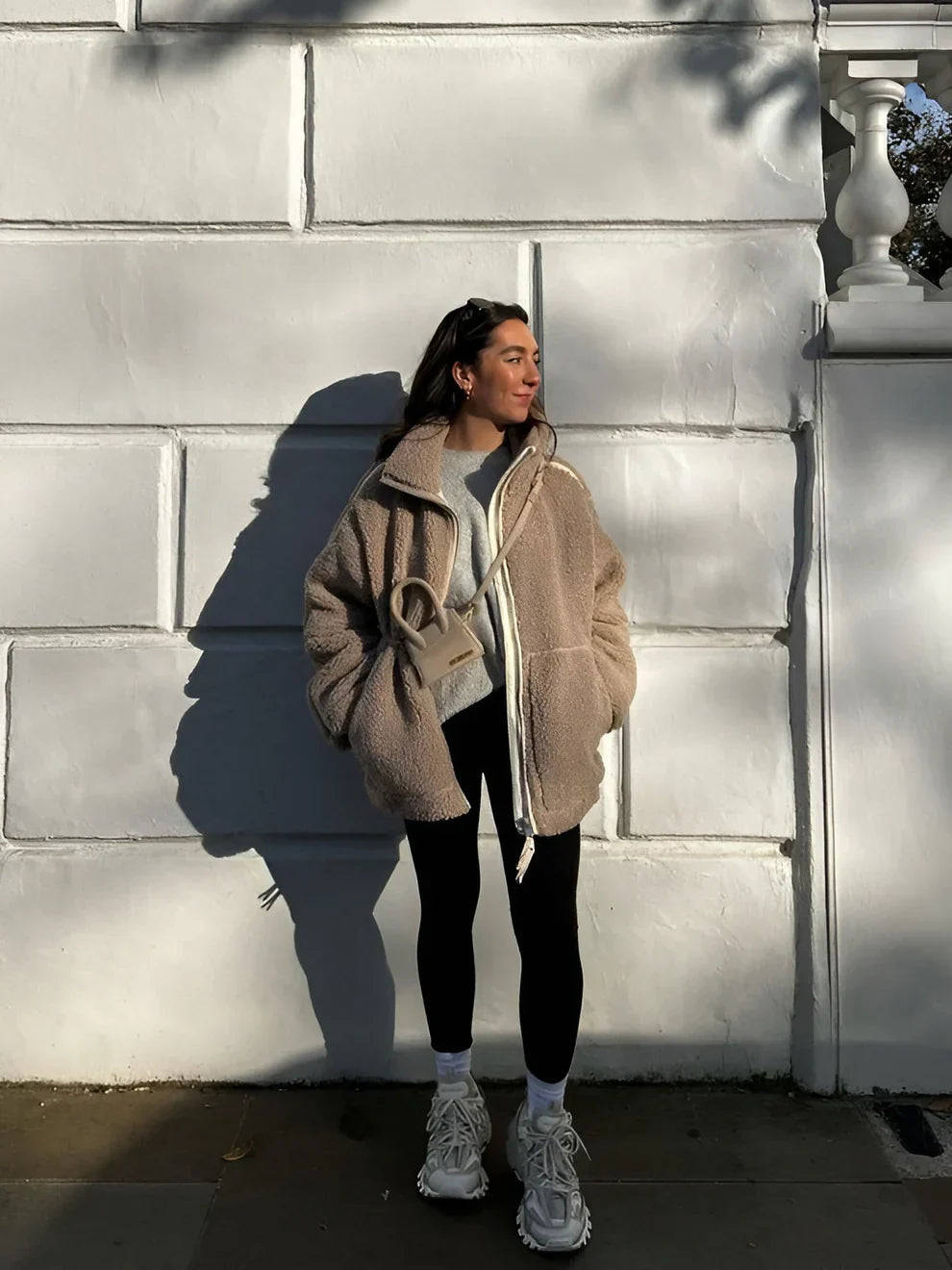 Clyraa Anastasia | Plush Winter City Jacket