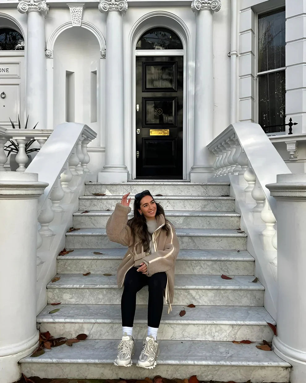 Clyraa Anastasia | Plush Winter City Jacket