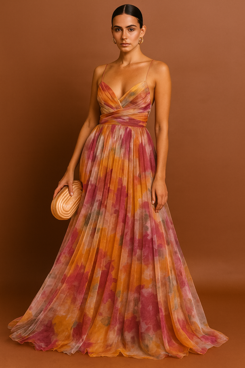 Dorté | Enchanting Floral Maxi Dress