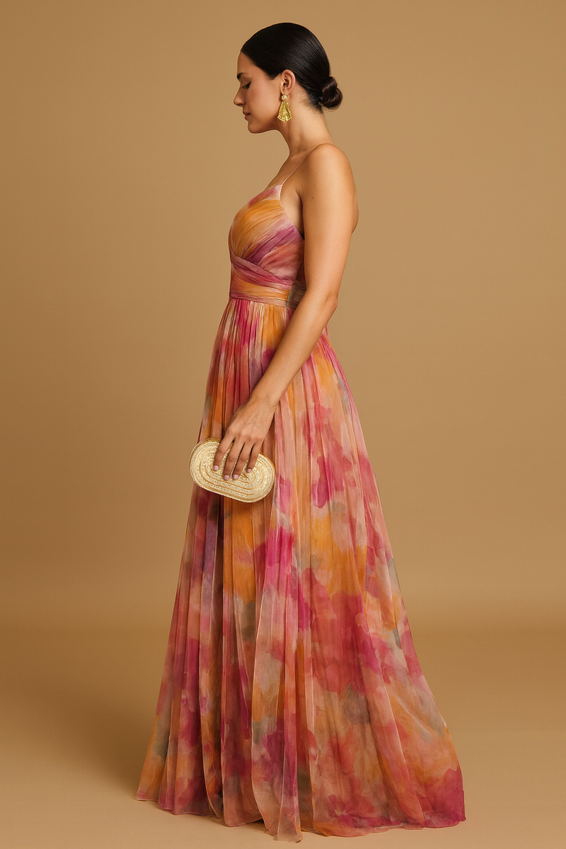 Dorté | Enchanting Floral Maxi Dress