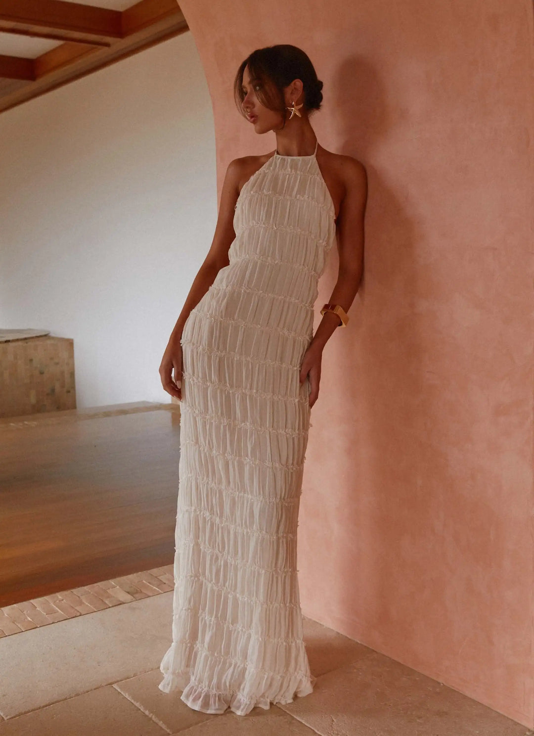 Ariselle™ | Sleeveless Backless Maxi Dress