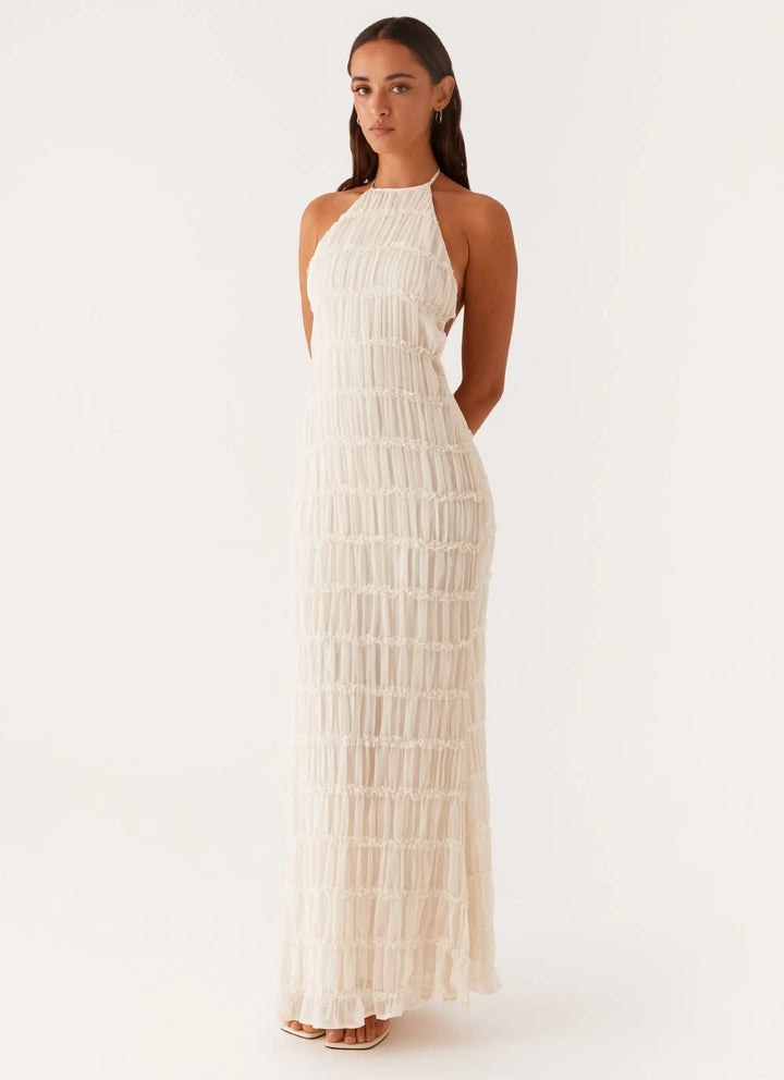 Ariselle™ | Sleeveless Backless Maxi Dress
