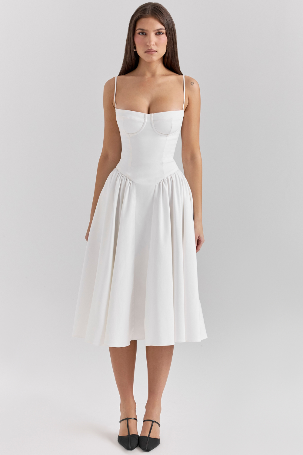 Marvelle™ | Corset Midi Dress