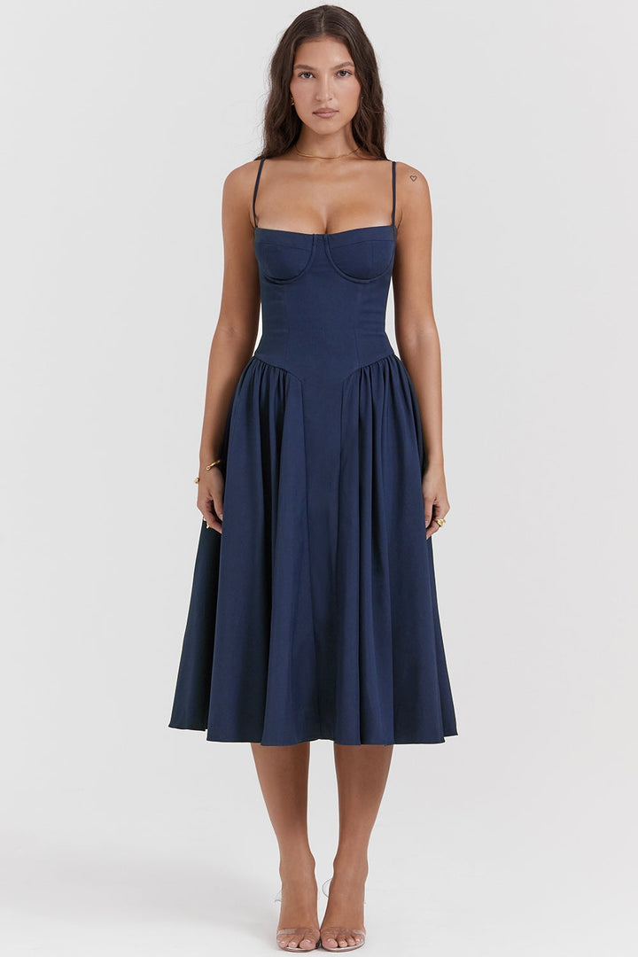 Marvelle™ | Corset Midi Dress