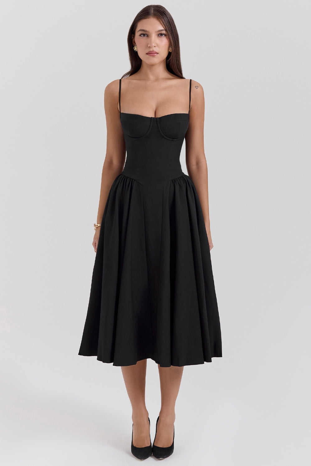 Marvelle™ | Corset Midi Dress