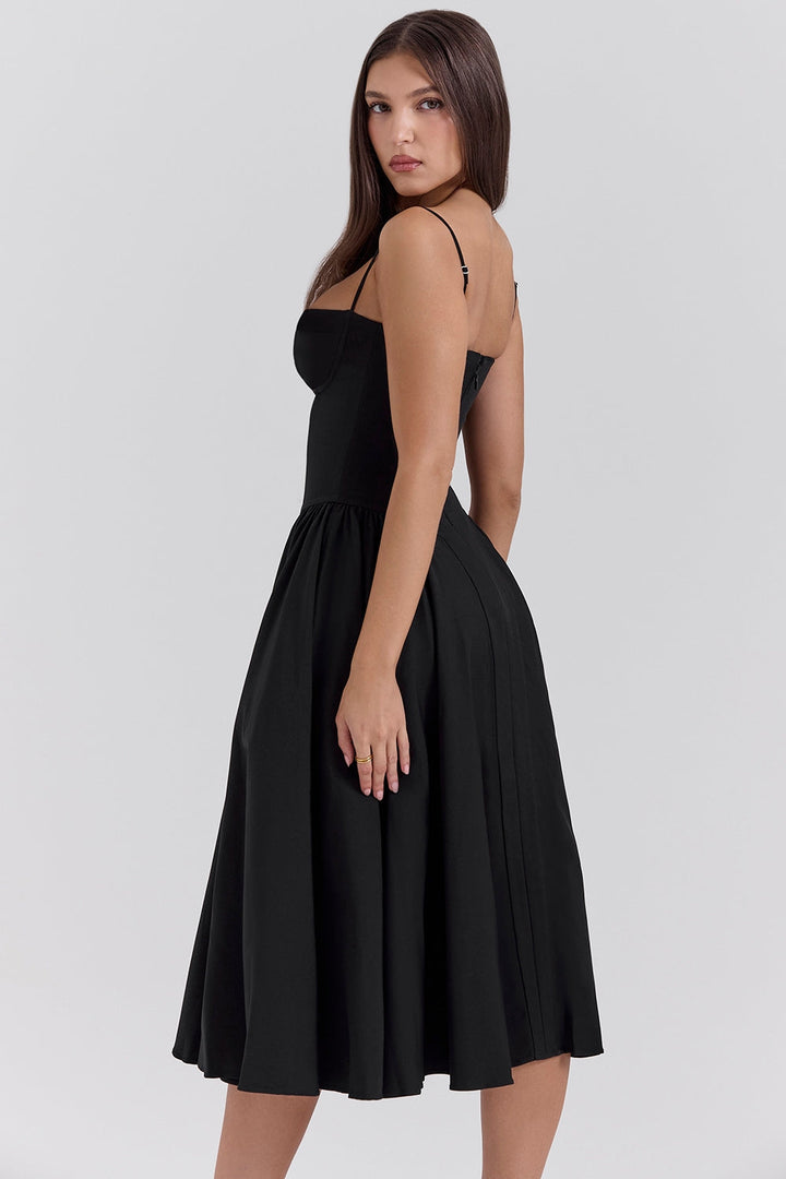 Marvelle™ | Corset Midi Dress