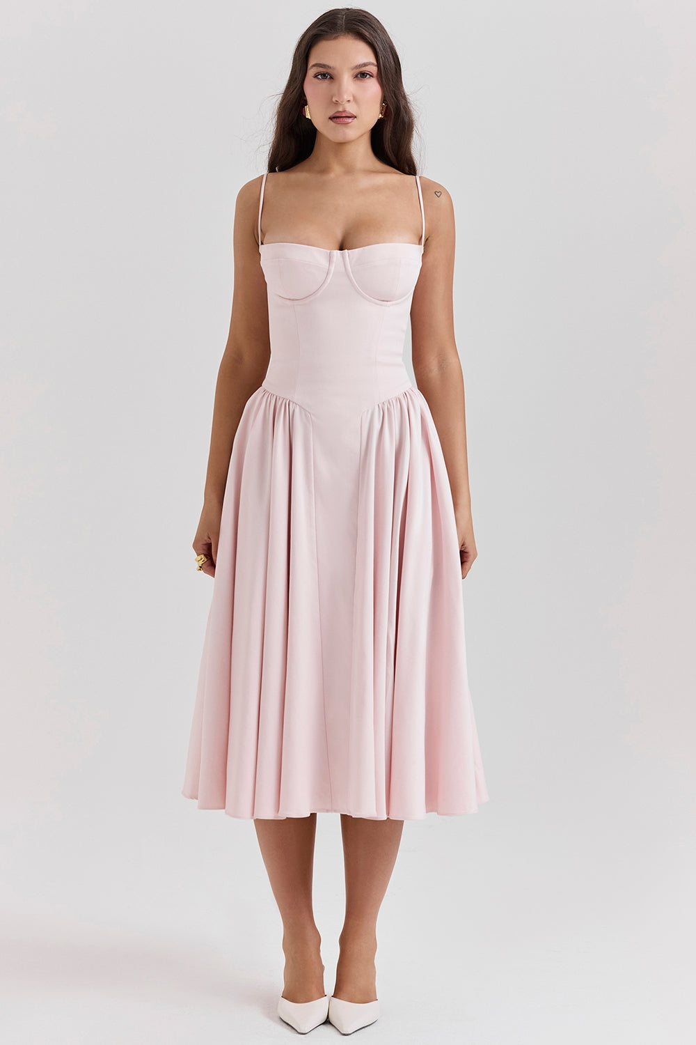 Marvelle™ | Corset Midi Dress