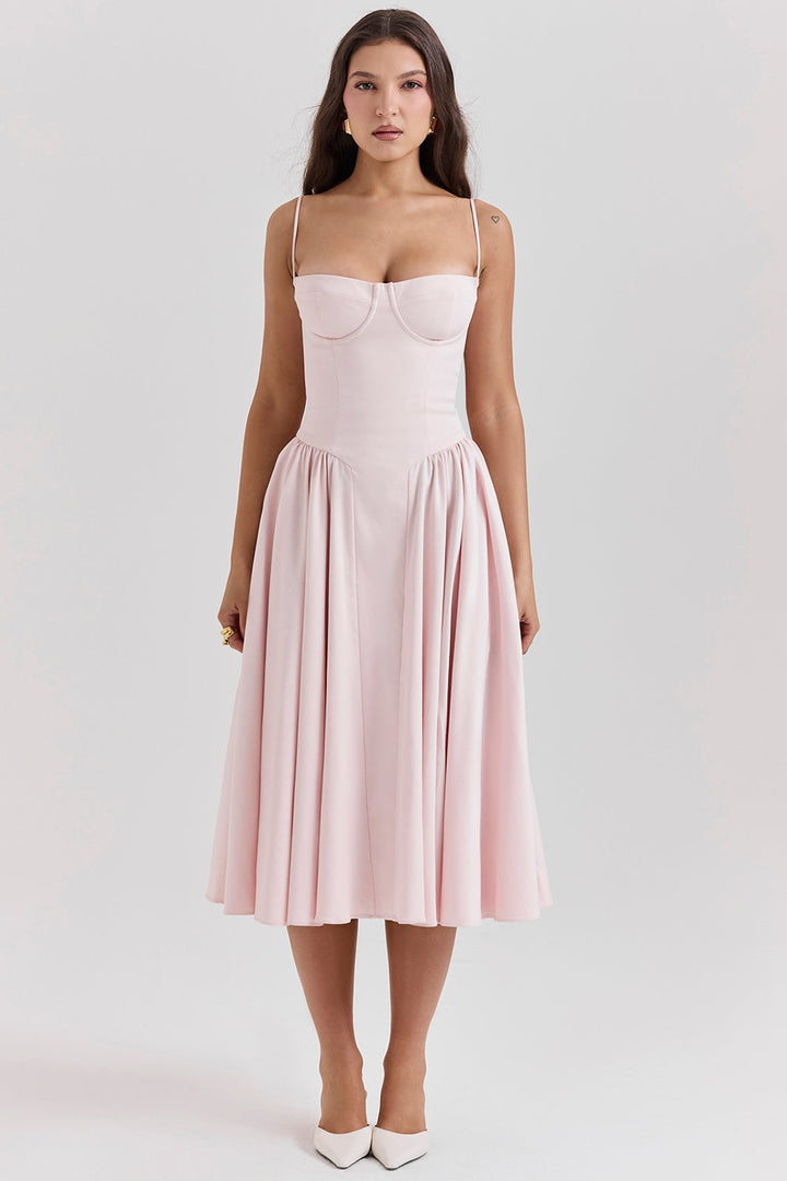 Marvelle™ | Corset Midi Dress