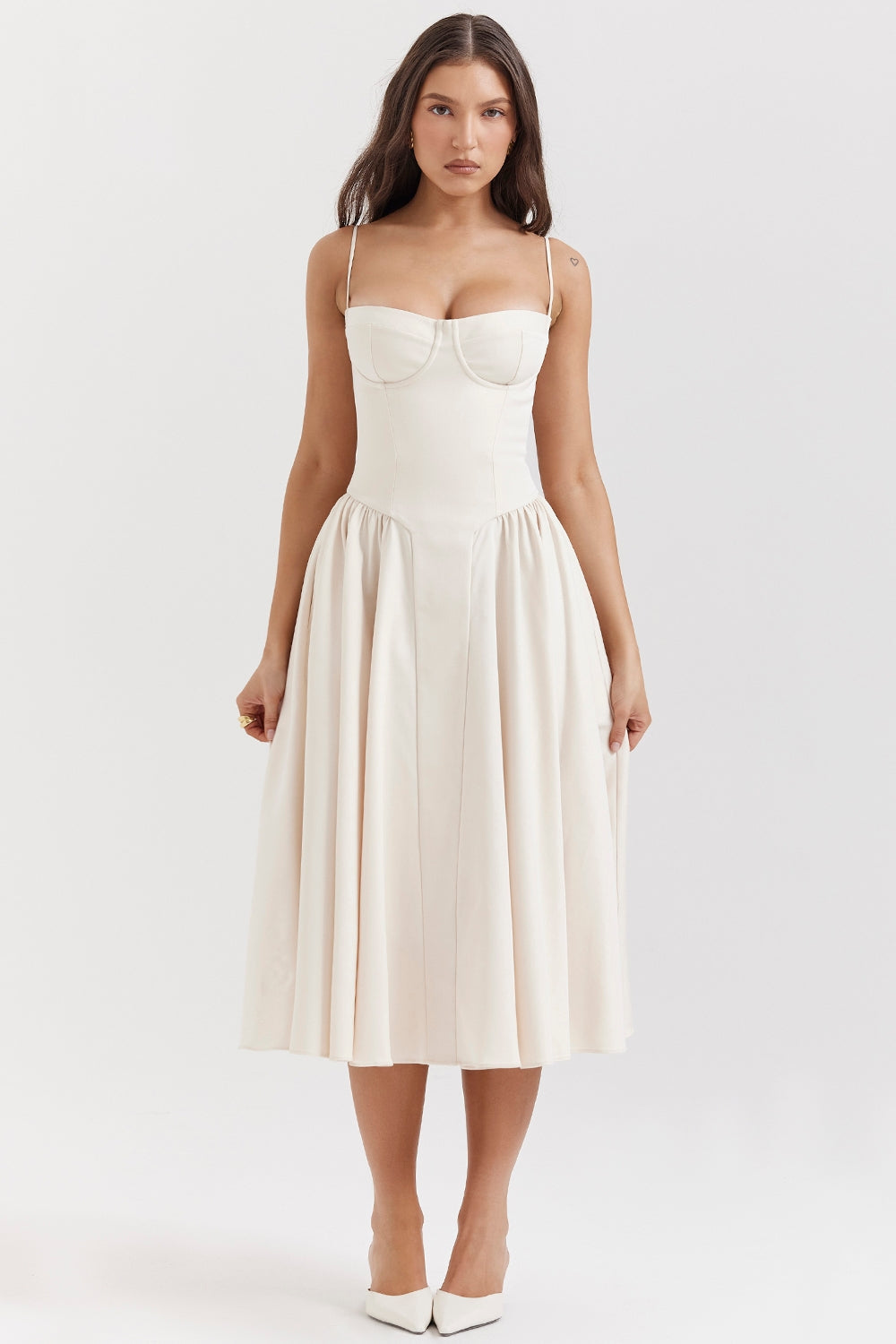 Marvelle™ | Corset Midi Dress