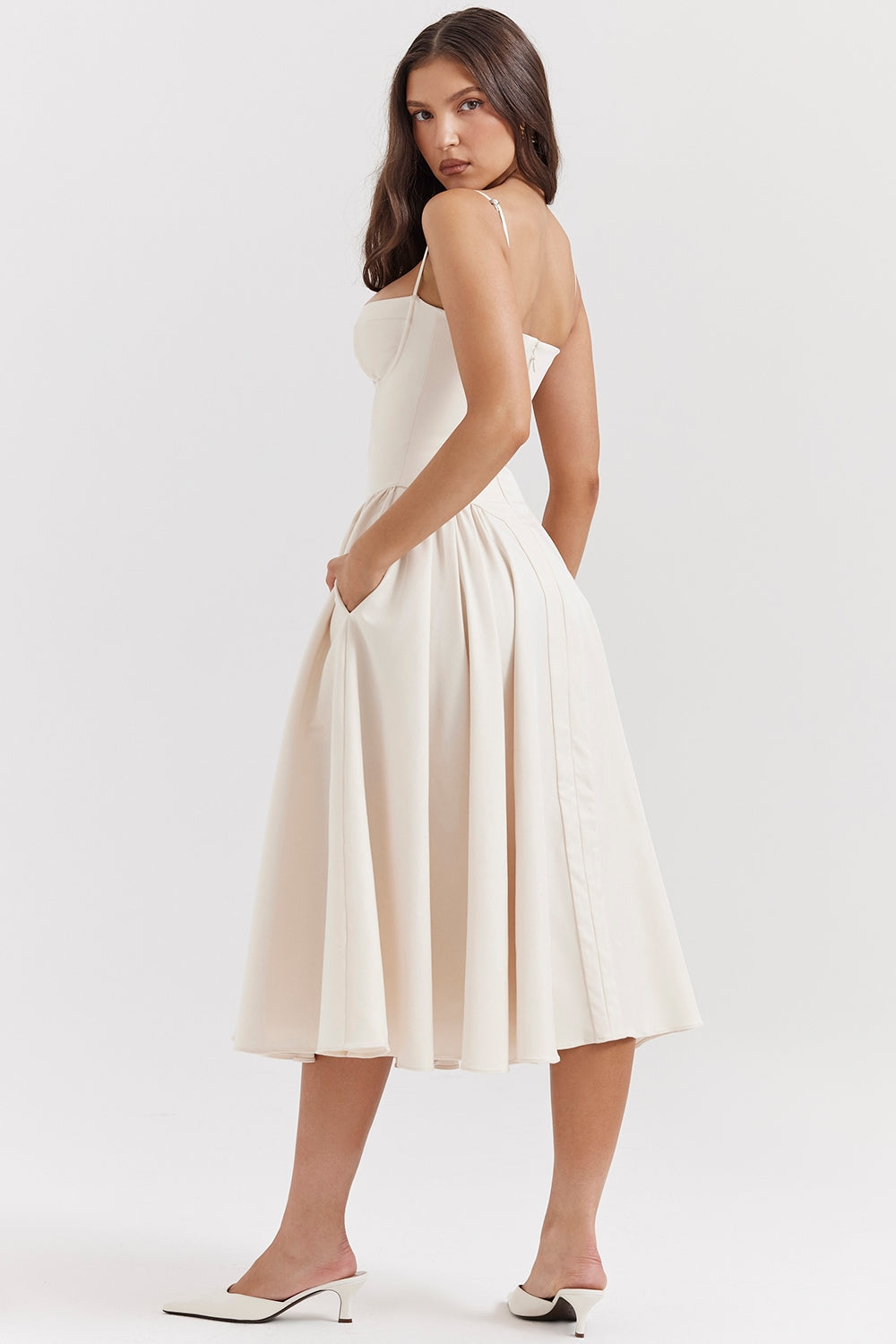 Marvelle™ | Corset Midi Dress