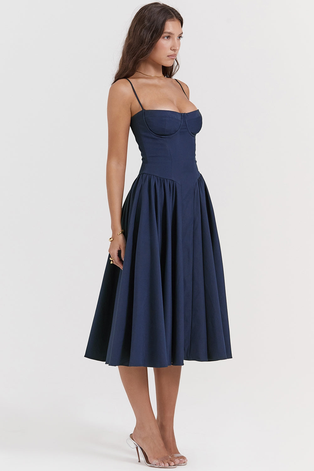 Marvelle™ | Corset Midi Dress