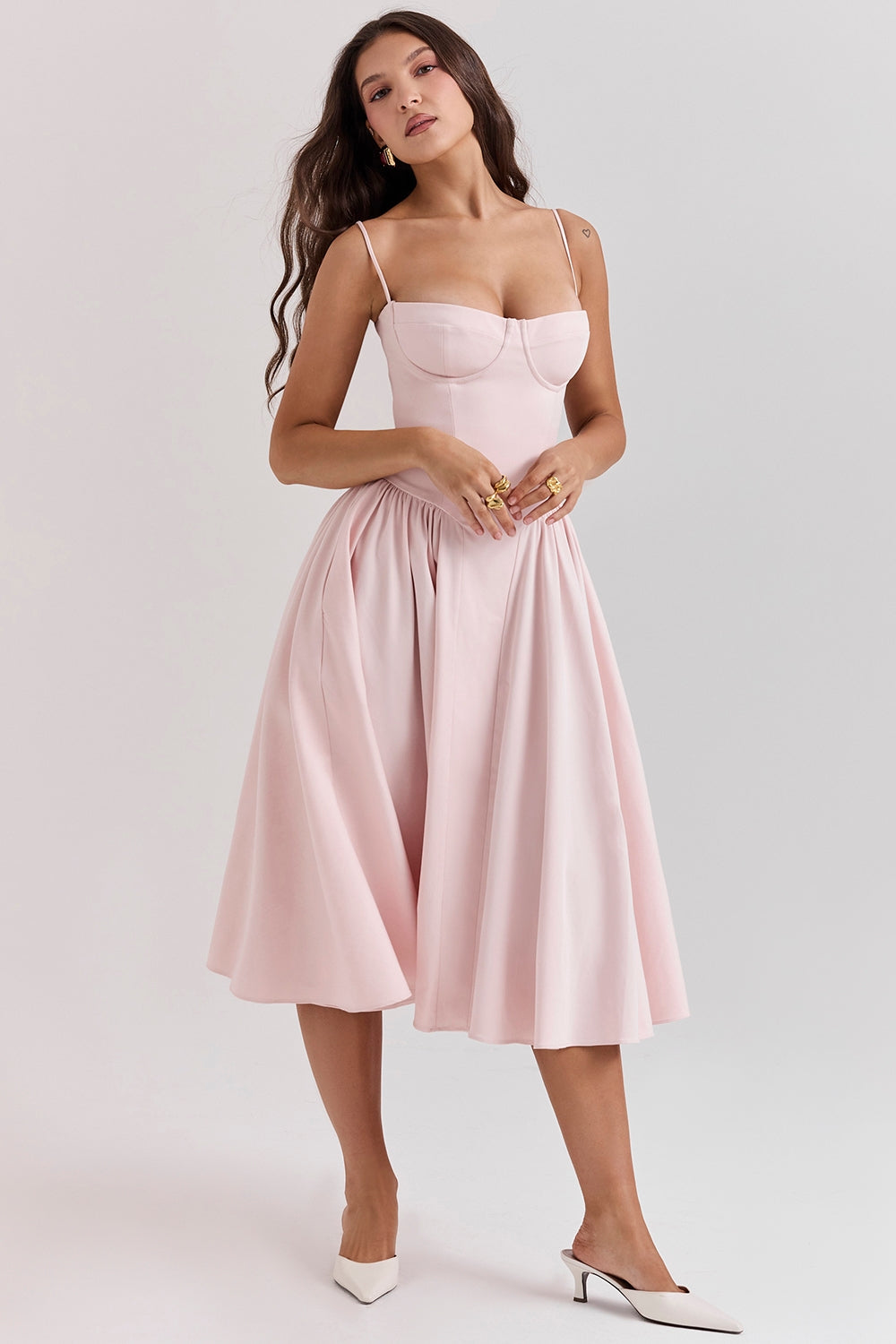 Marvelle™ | Corset Midi Dress