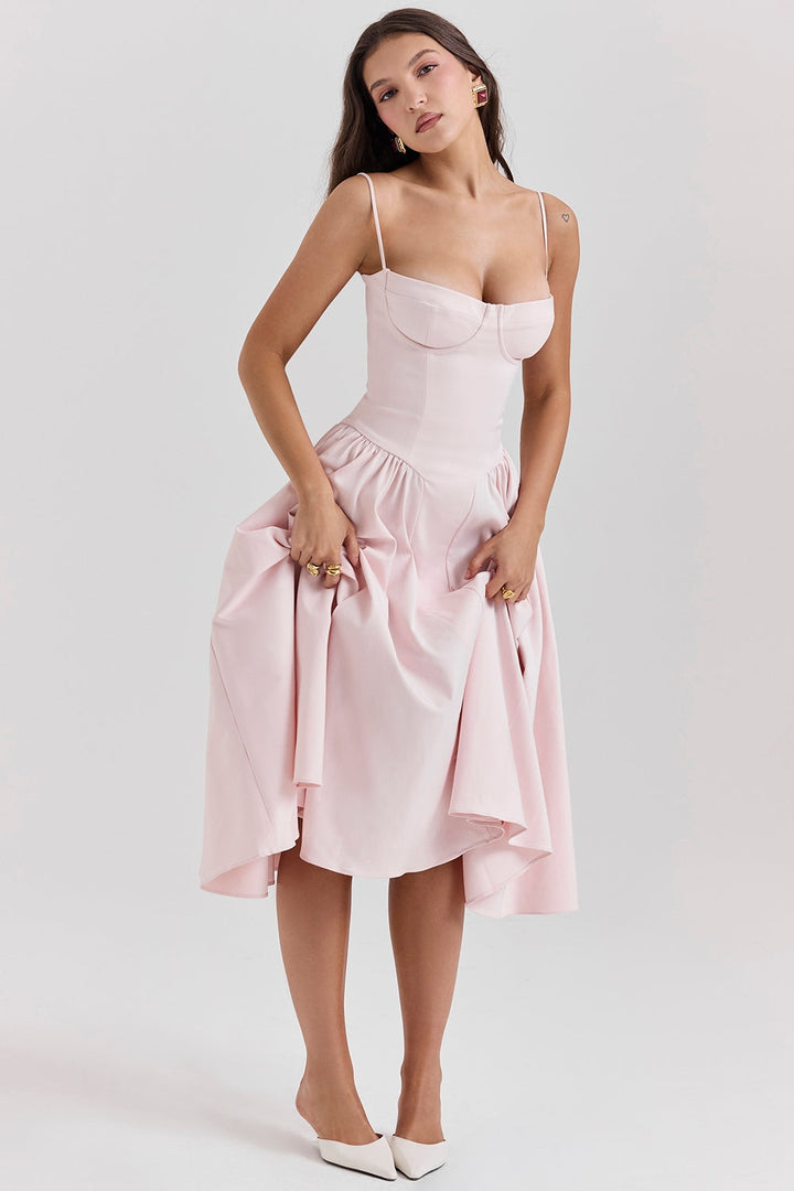 Marvelle™ | Corset Midi Dress