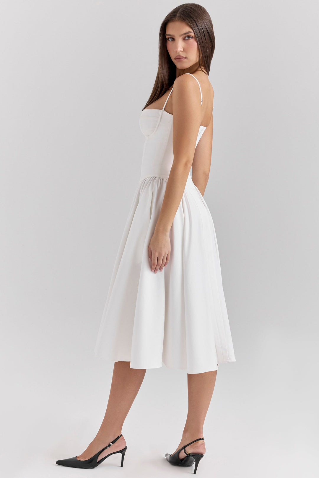 Marvelle™ | Corset Midi Dress