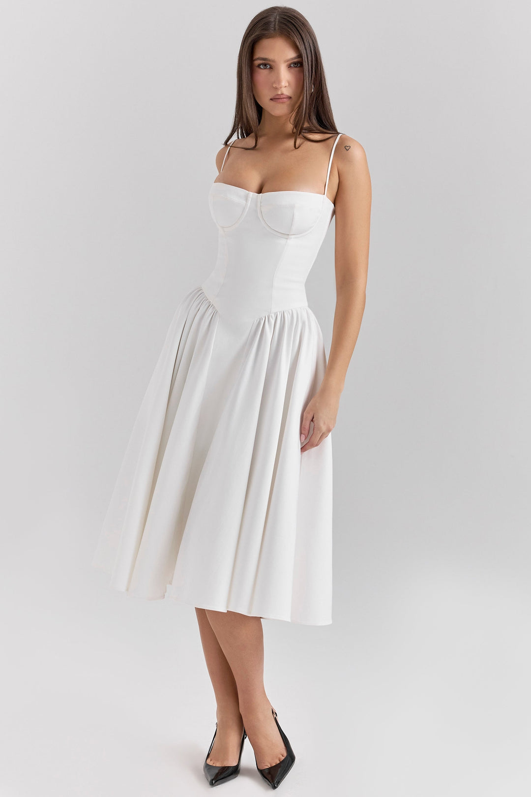 Marvelle™ | Corset Midi Dress