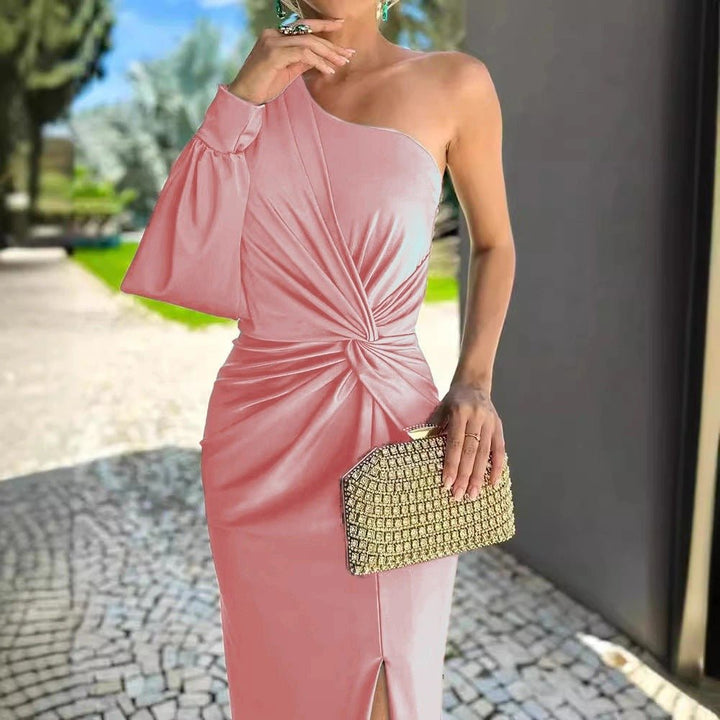 Vivelle™ | Silk Slit Dress