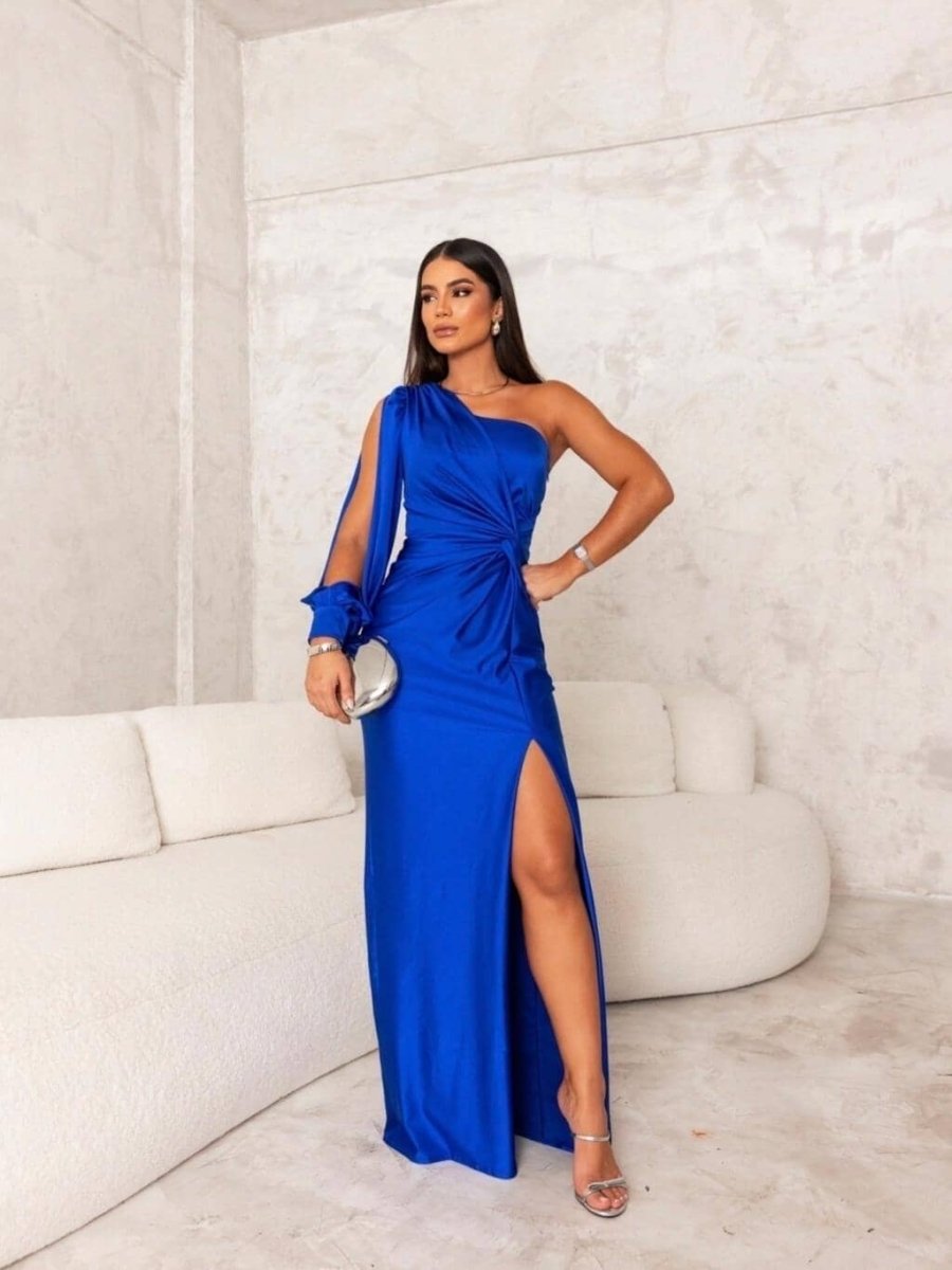 Vivelle™ | Silk Slit Dress