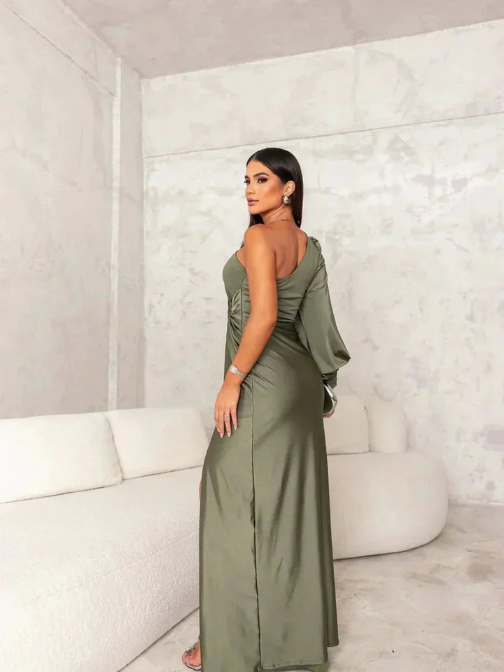 Vivelle™ | Silk Slit Dress