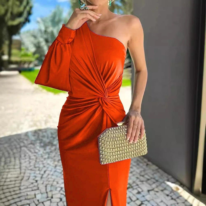 Vivelle™ | Silk Slit Dress