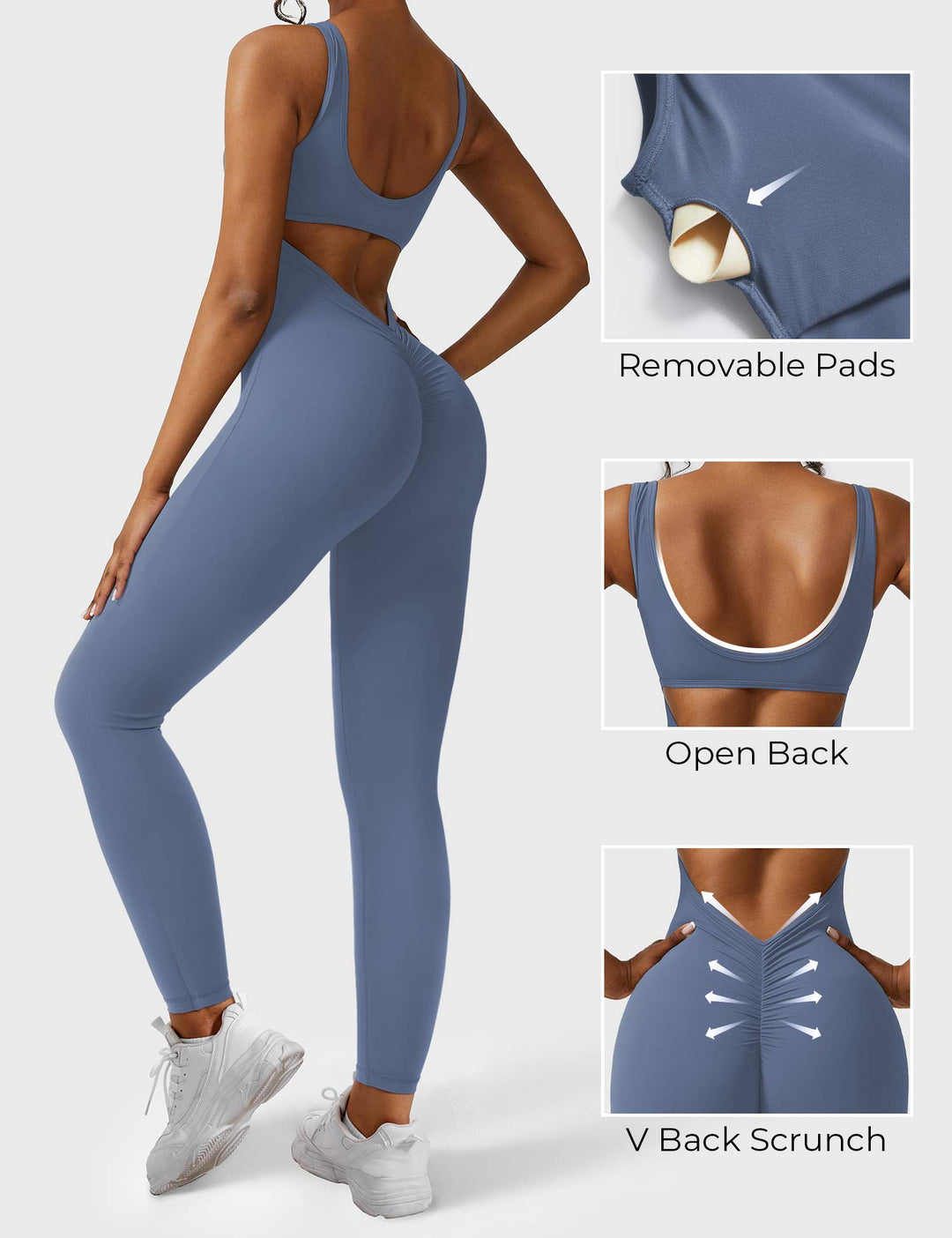 SF Lizvette V-Back Jumpsuit
